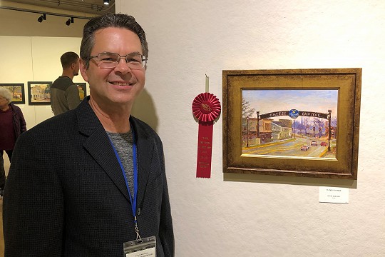 Artist Dan Rizzi, Paint the Towns in Fall Color Event Coordinator