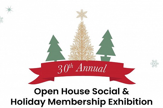 The Plymouth Arts Center’s Holiday Membership Exhibition will be on display beginning Friday, November 21st, however, be sure to mark your calendar for the festive holiday open house reception which will be held two weeks later on Friday, December 5th from 5pm to 7:30 pm with an awards ceremony at 6 pm. The reception is free and open to the public. Enjoy live musical entertainment by “Fire,” The Charbonneau Ensemble. Complimentary appetizers and desserts will be served along with a cash bar. The show runs through Friday, January 9th, 2026.